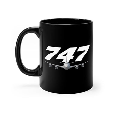 BOEING 747 DESIGNED MUG Printify